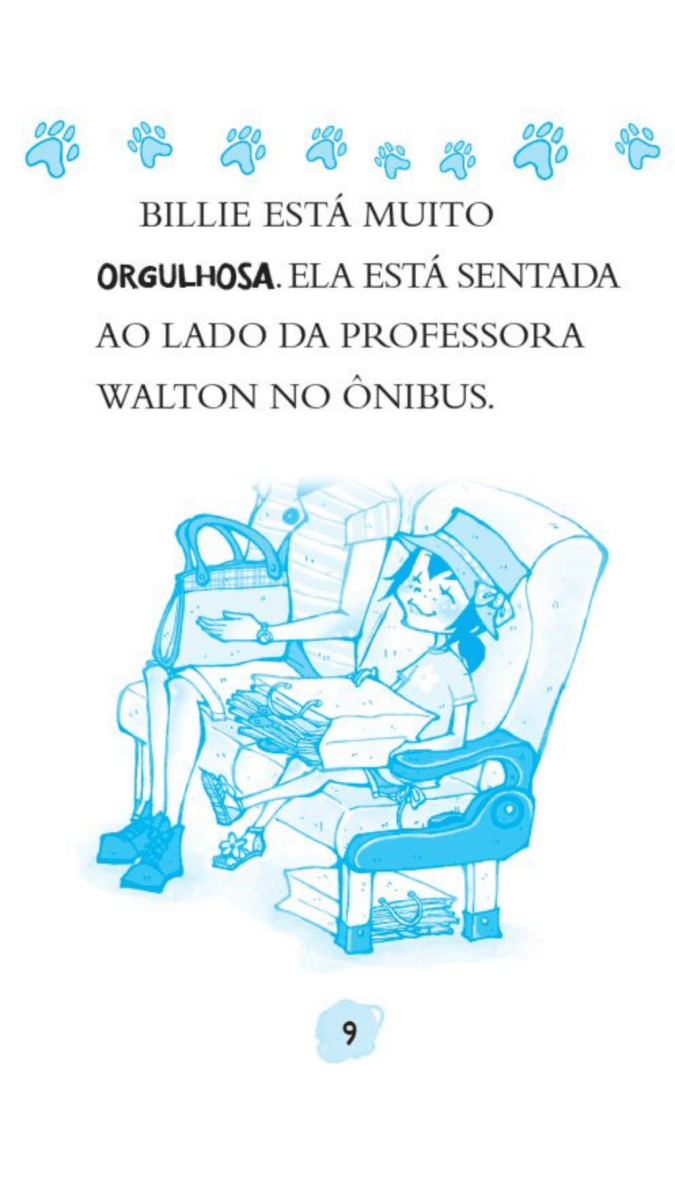 Billie B. Brown - a Estrela do Futebol - Editora Fundamento livro_infantil