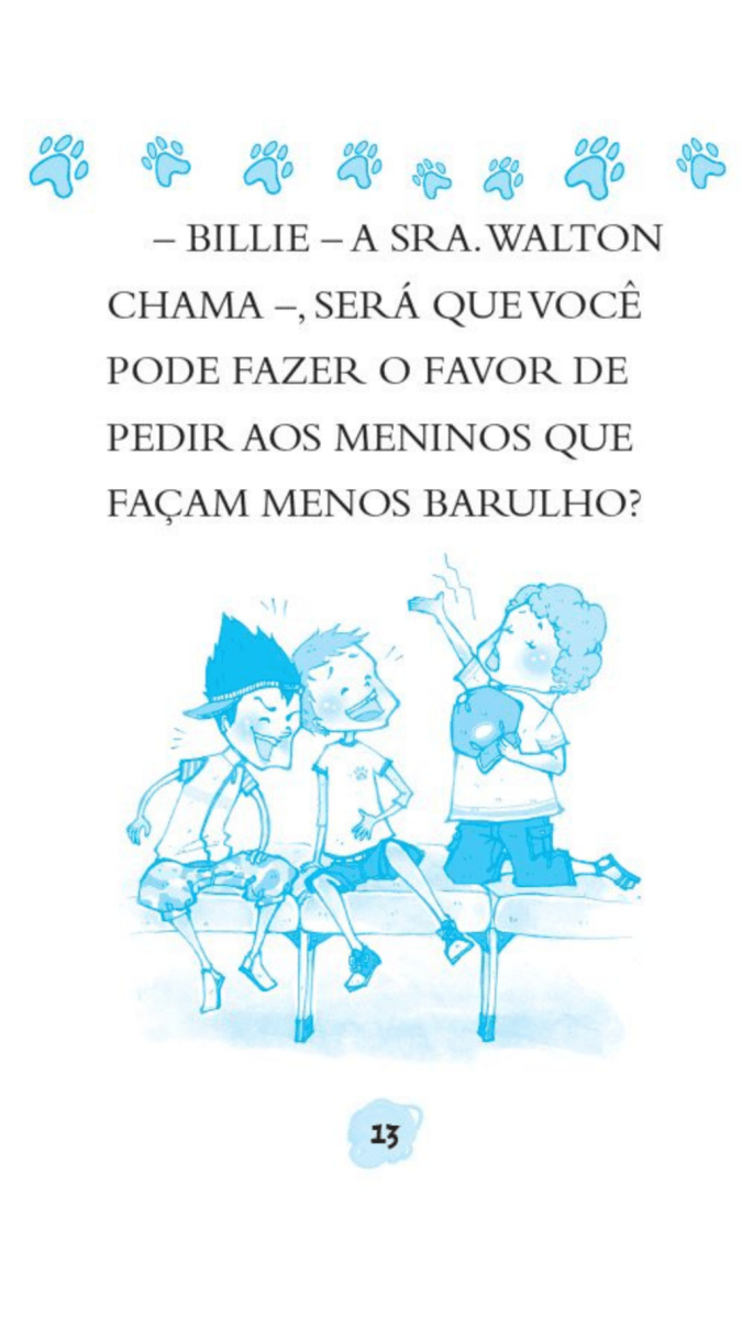 Billie B. Brown - a Estrela do Futebol - Editora Fundamento livro_infantil