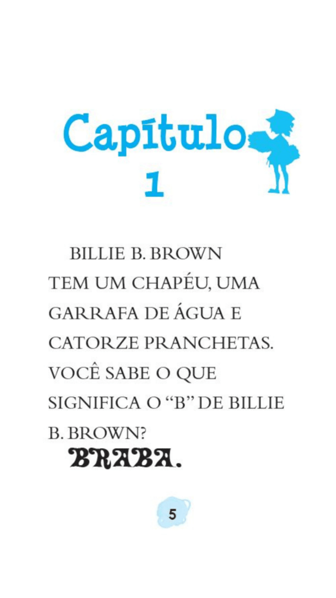 Billie B. Brown - a Estrela do Futebol - Editora Fundamento livro_infantil