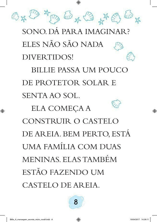Billie B. Brown - a Mensagem Secreta - Editora Fundamento livro_infantil