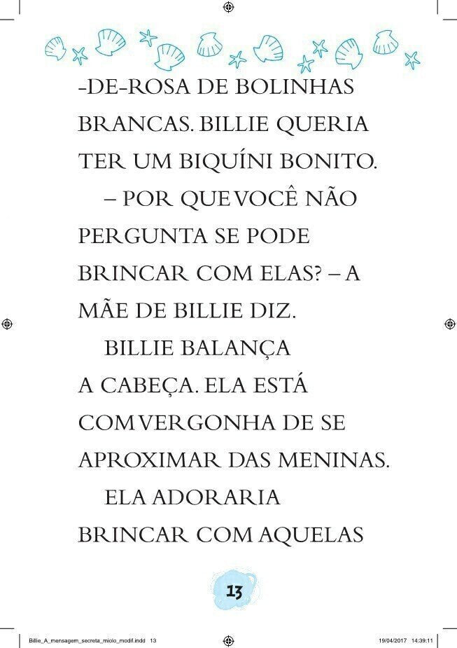 Billie B. Brown - a Mensagem Secreta - Editora Fundamento livro_infantil