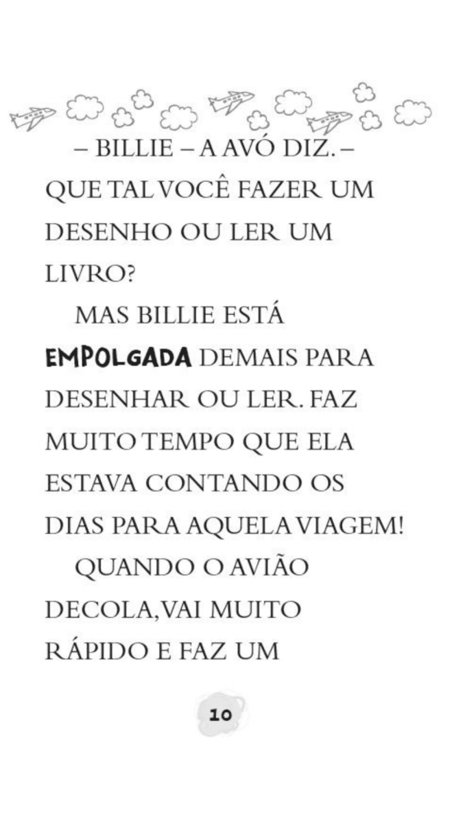 Billie B. Brown - a Viagem de Férias - Editora Fundamento livro_infantil