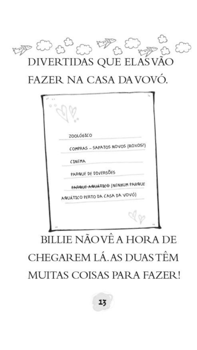 Billie B. Brown - a Viagem de Férias - Editora Fundamento livro_infantil