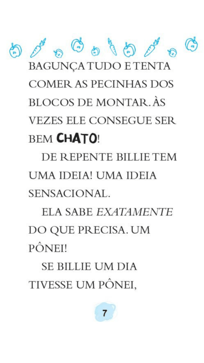 Billie B. Brown - Fofura de Bichinho - Editora Fundamento livro_infantil