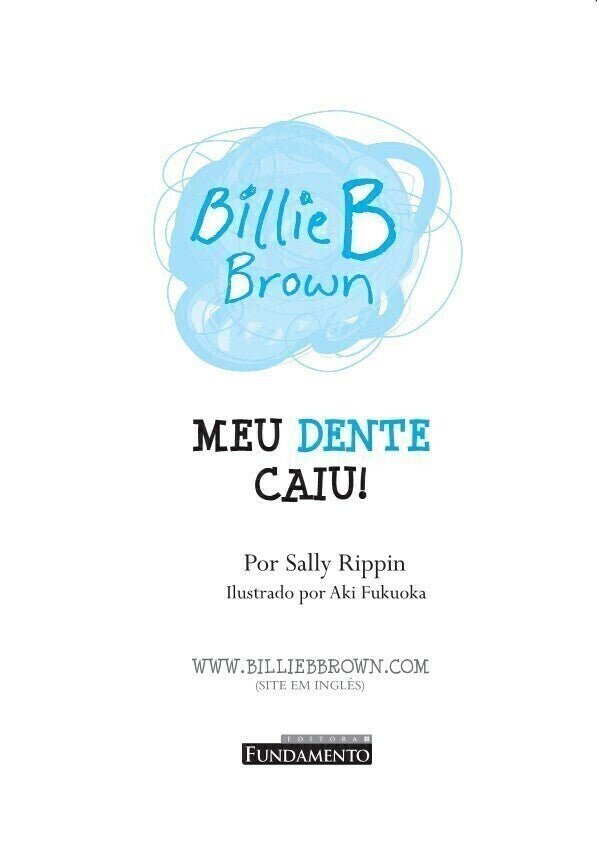 Billie B. Brown - Meu Dente Caiu! - Editora Fundamento livro_infantil