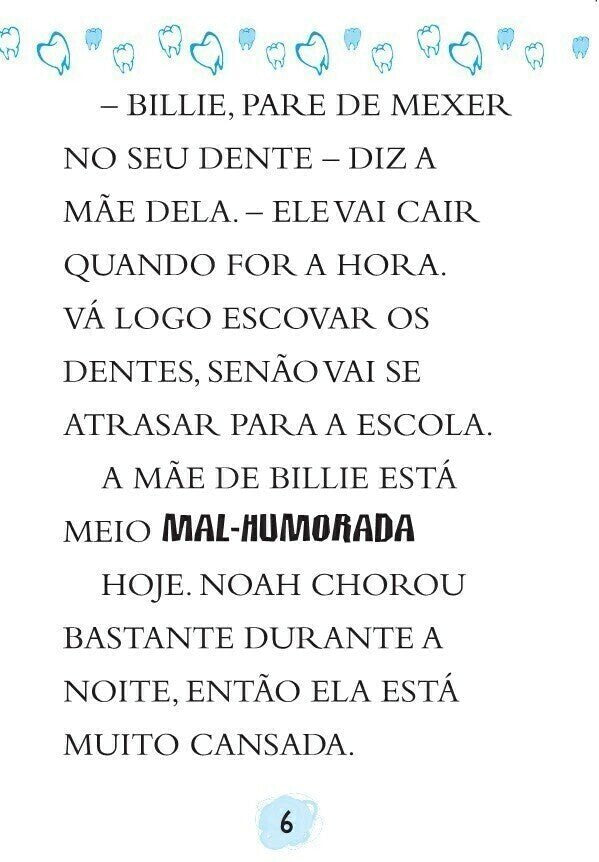 Billie B. Brown - Meu Dente Caiu! - Editora Fundamento livro_infantil