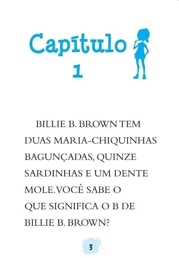 Billie B. Brown - Meu Dente Caiu! - Editora Fundamento livro_infantil