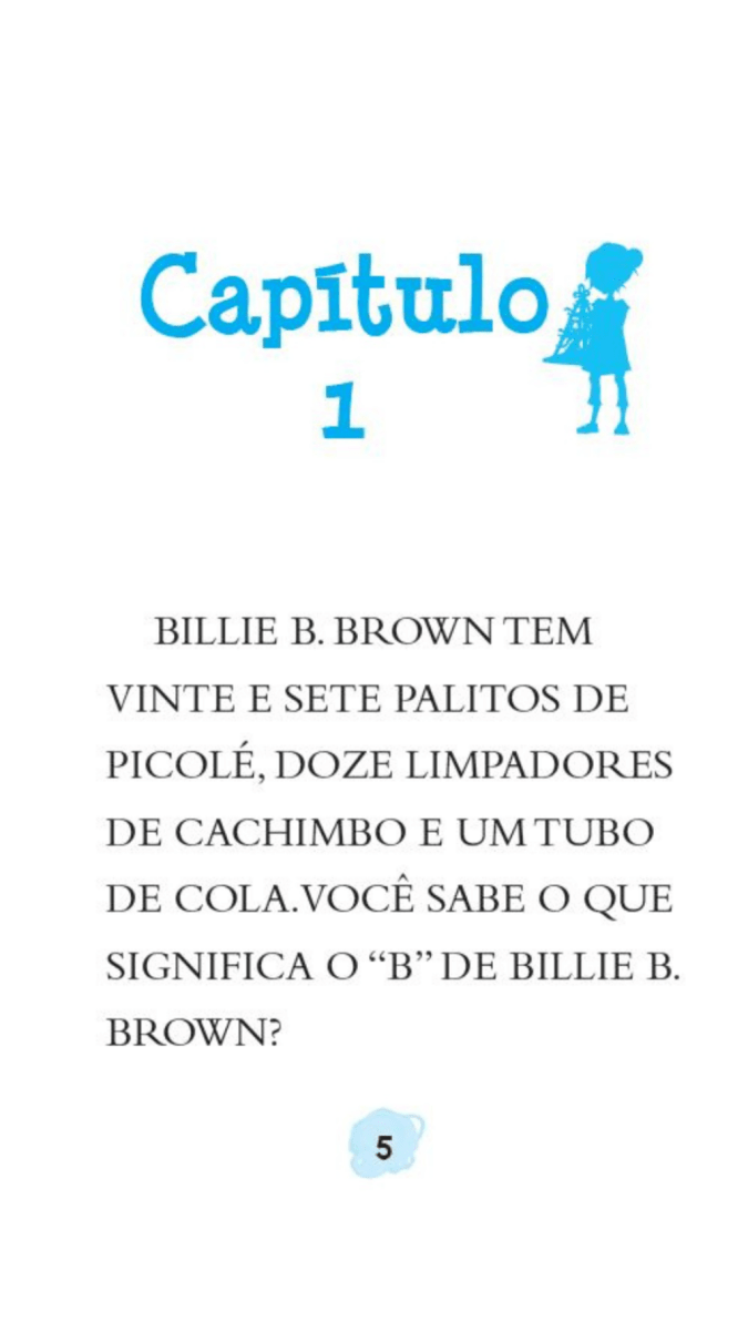 Billie B. Brown - o Melhor Projeto - Editora Fundamento livro_infantil