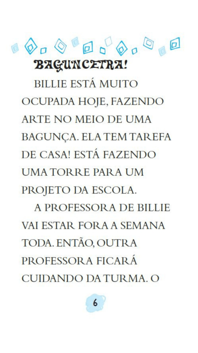 Billie B. Brown - o Melhor Projeto - Editora Fundamento livro_infantil