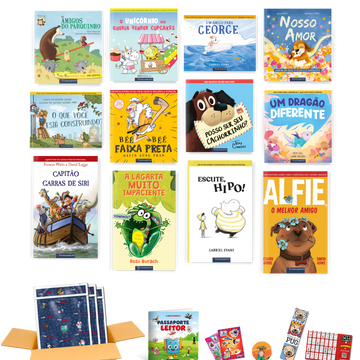 Box Fácil - 12 Livros (3 a 6 Anos) - Editora Fundamento livro_infantil