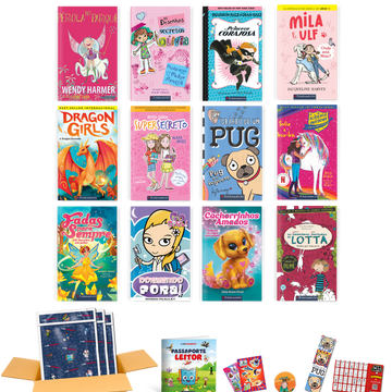 Box Fácil - 12 Livros (7 a 9 Anos) Meninas - Editora Fundamento livro_infantil