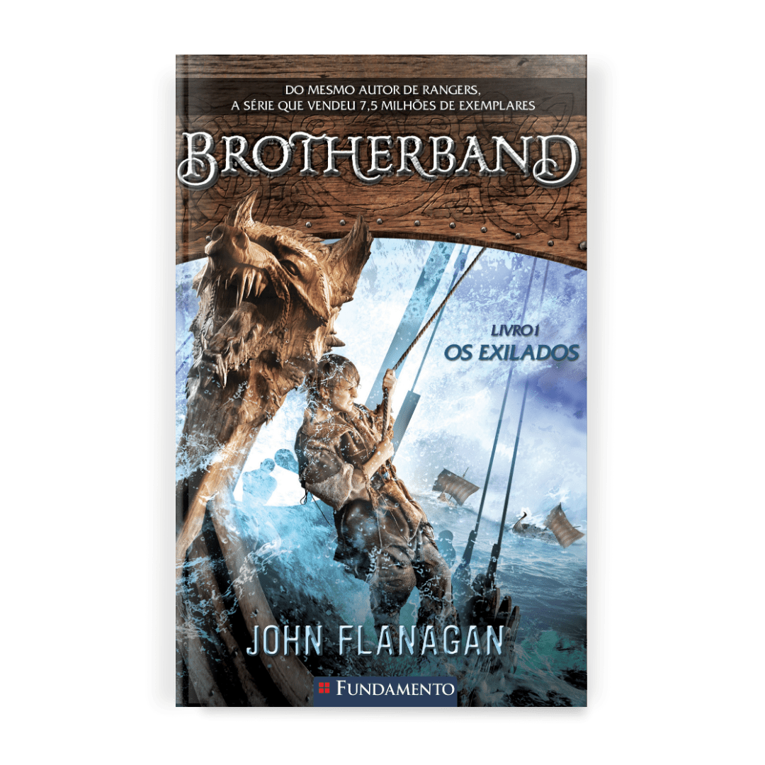 Brotherband 01 - Os Exilados - Editora Fundamento livro_infantil