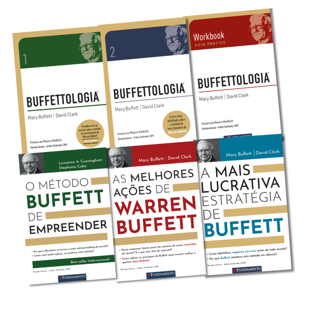 Kit Investidor Profissional: Warren Buffett - 6 Livros