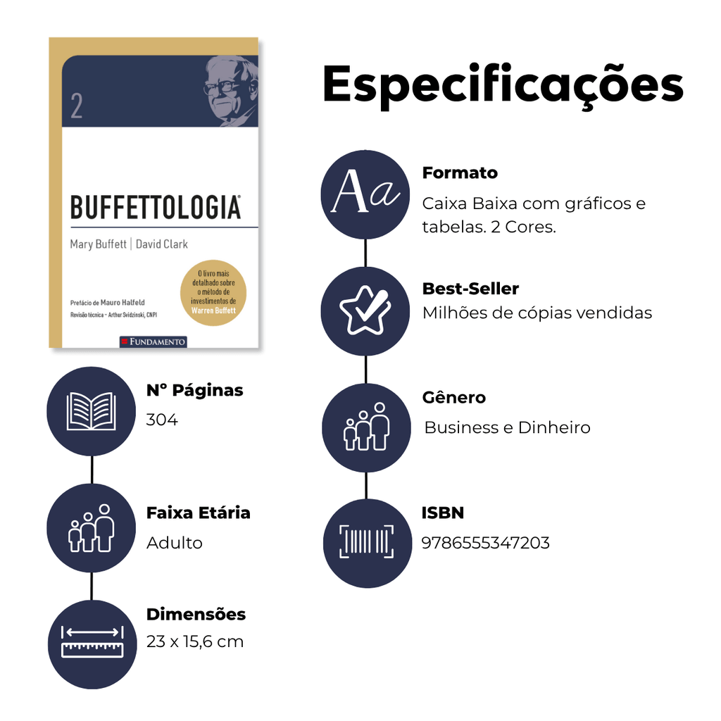 Buffettologia - Vol 2 - Editora Fundamento livro_infantil