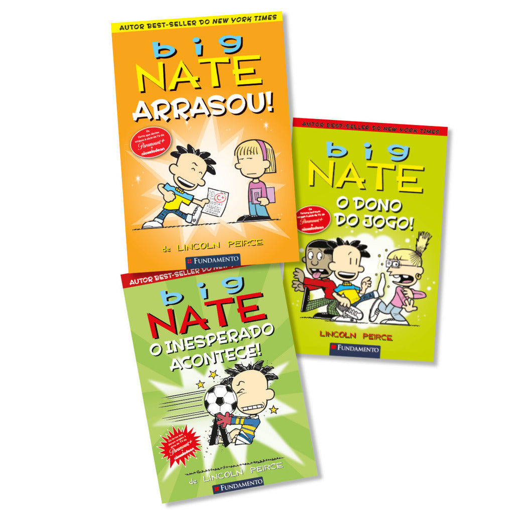 Kit Big Nate - 3 Livros (1 ao 3)