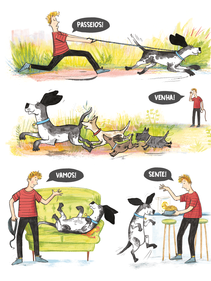 Cachorrão, Cachorrinho (picture Book) - Editora Fundamento livro_infantil