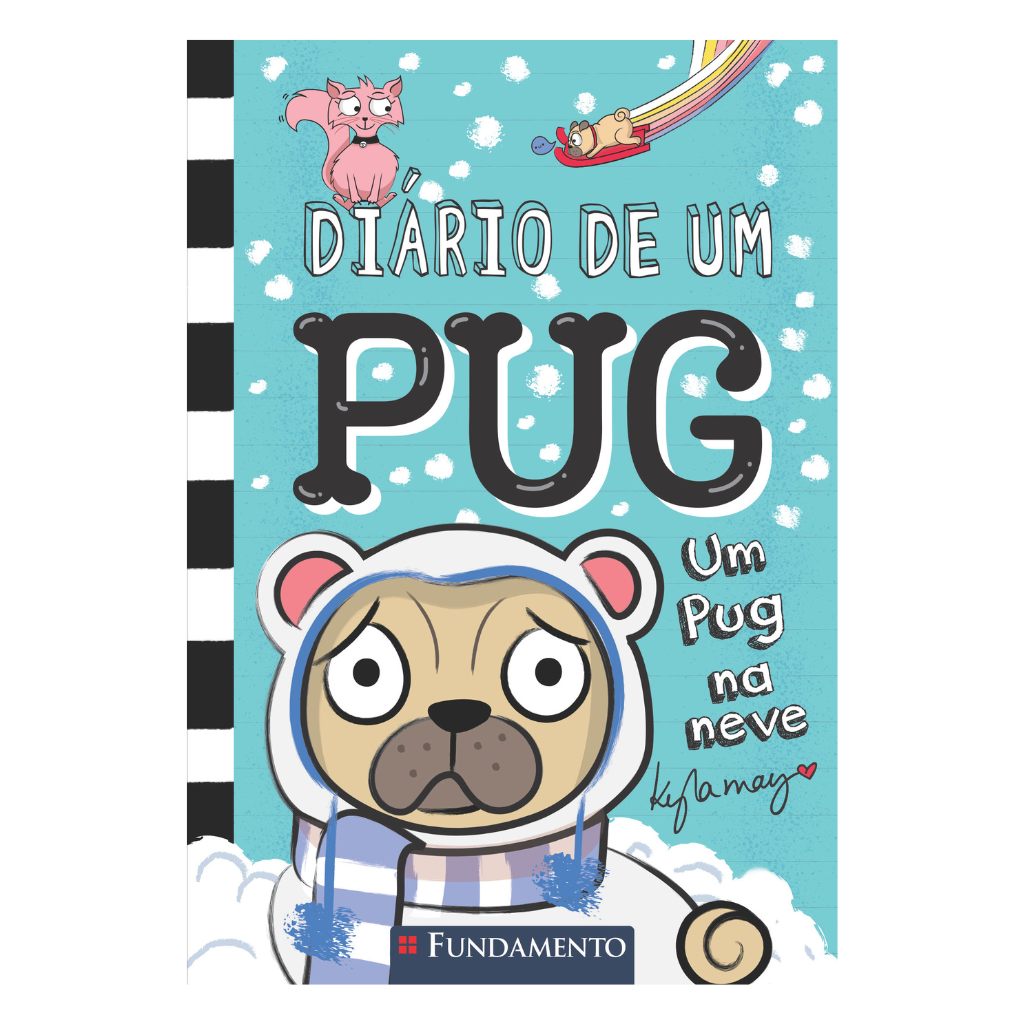 Diário de Um Pug: Um Pug na Neve