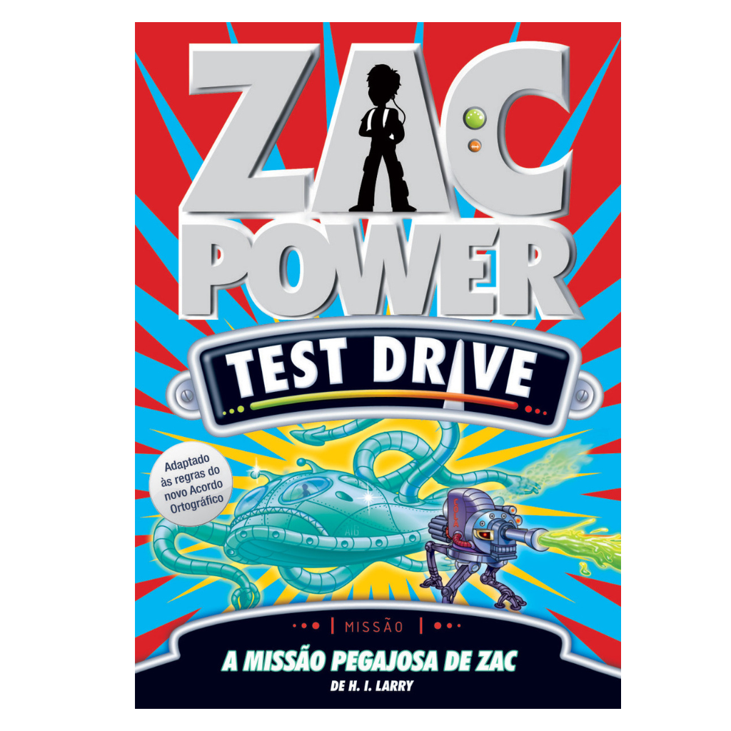 Zac Power Test Drive - a Missão Pegajosa de Zac