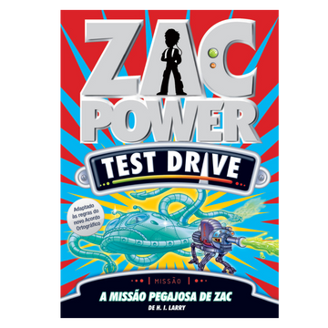 Zac Power Test Drive - a Missão Pegajosa de Zac
