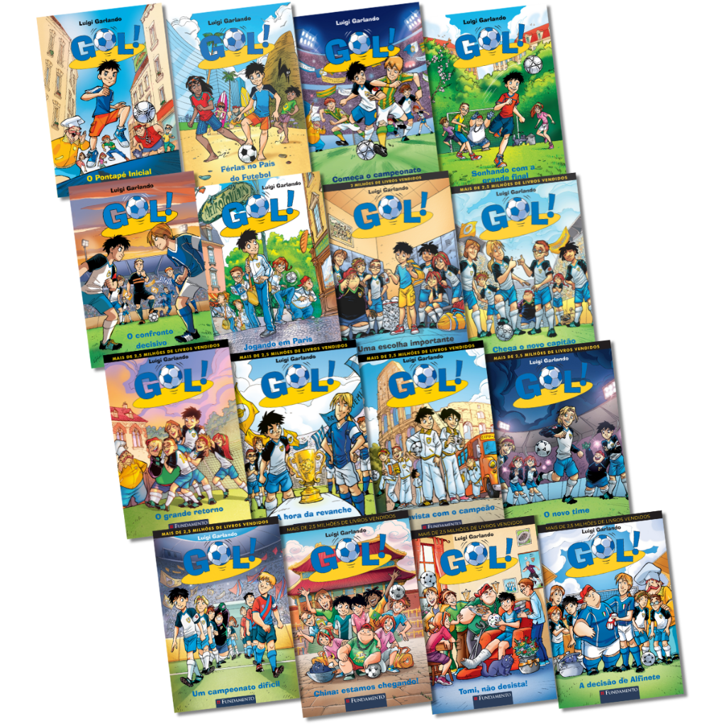 Kit Gol - 16 Livros (1 ao 16)