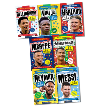 Kit de Livros - Feras do Futebol - 7 Livros