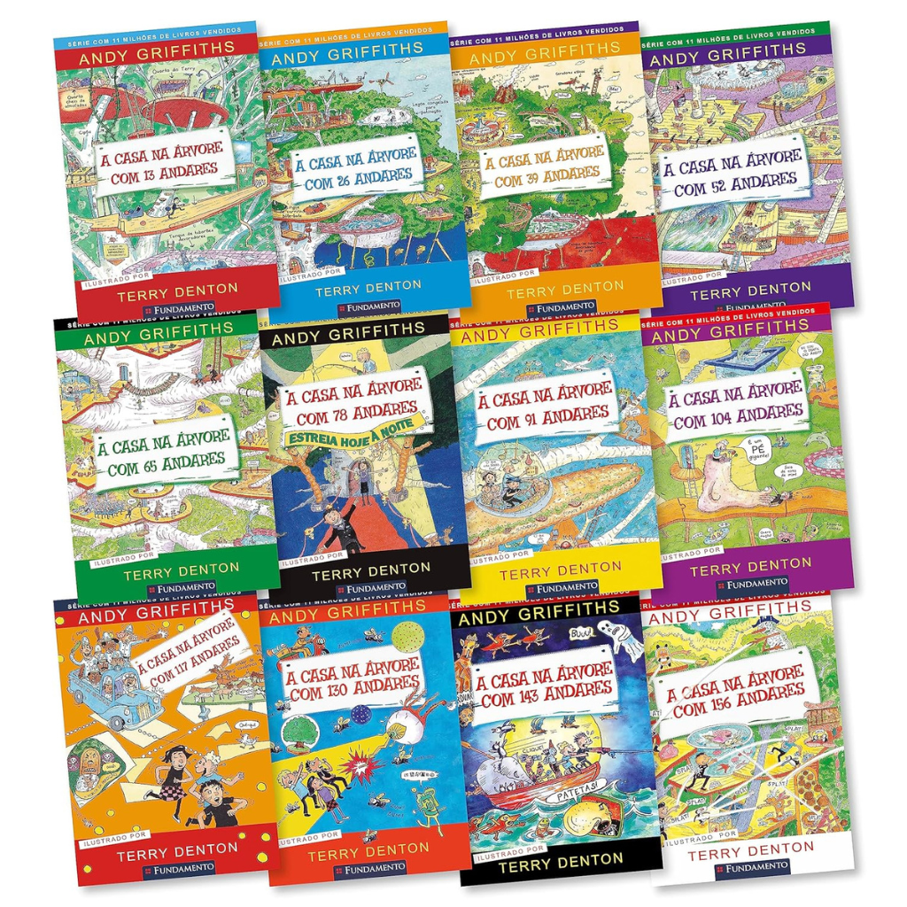 Kit A Casa na Árvore – 12 Livros (1 ao 12)