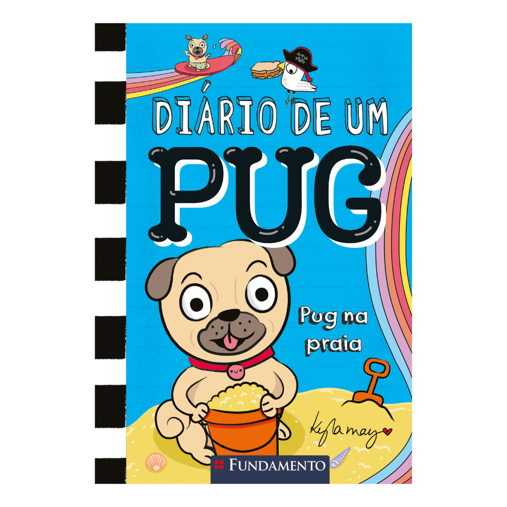 Diário de Um Pug: Pug na Praia