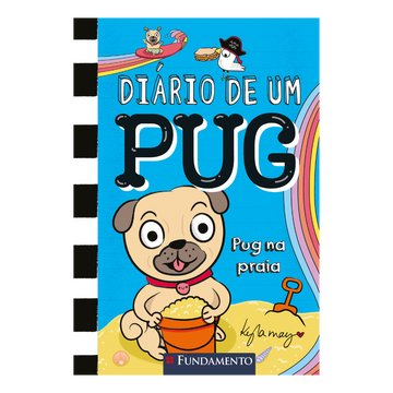 Diário de Um Pug: Pug na Praia