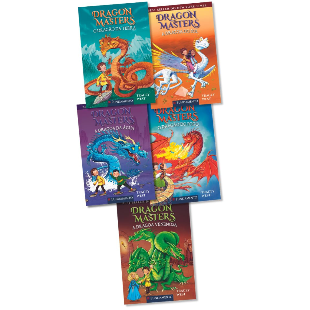 Kit Dragon Masters - 5 Livros (1 ao 5)