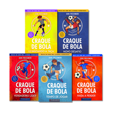 Kit Craque de Bola – 5 Livros (1 ao 5)