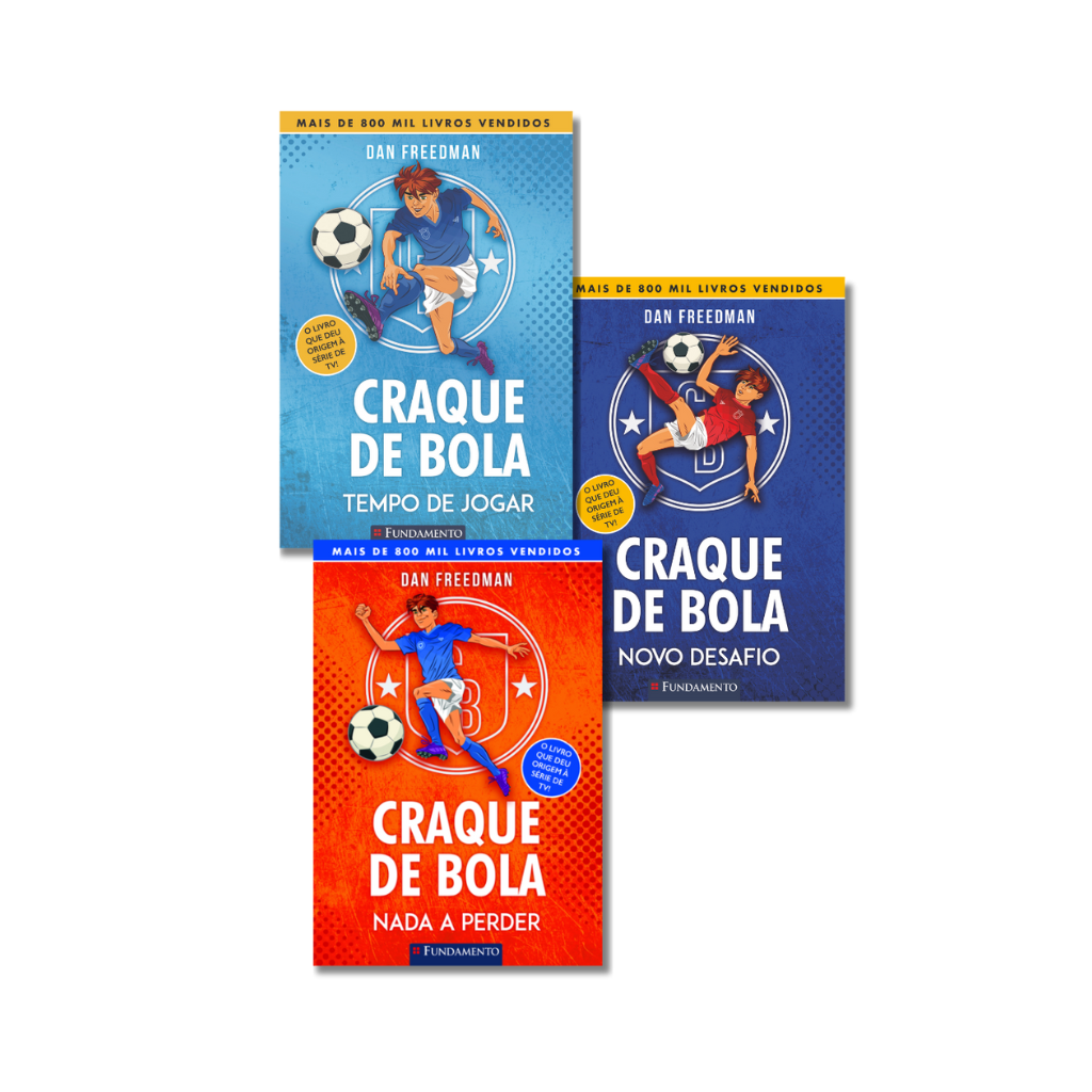 Kit Craque de Bola – 3 Livros (1 ao 3)