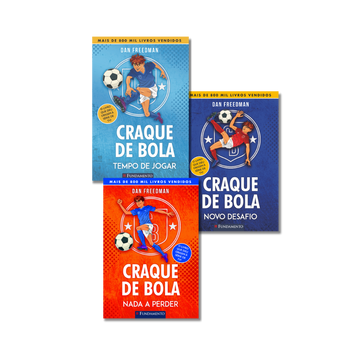 Kit Craque de Bola – 3 Livros (1 ao 3)