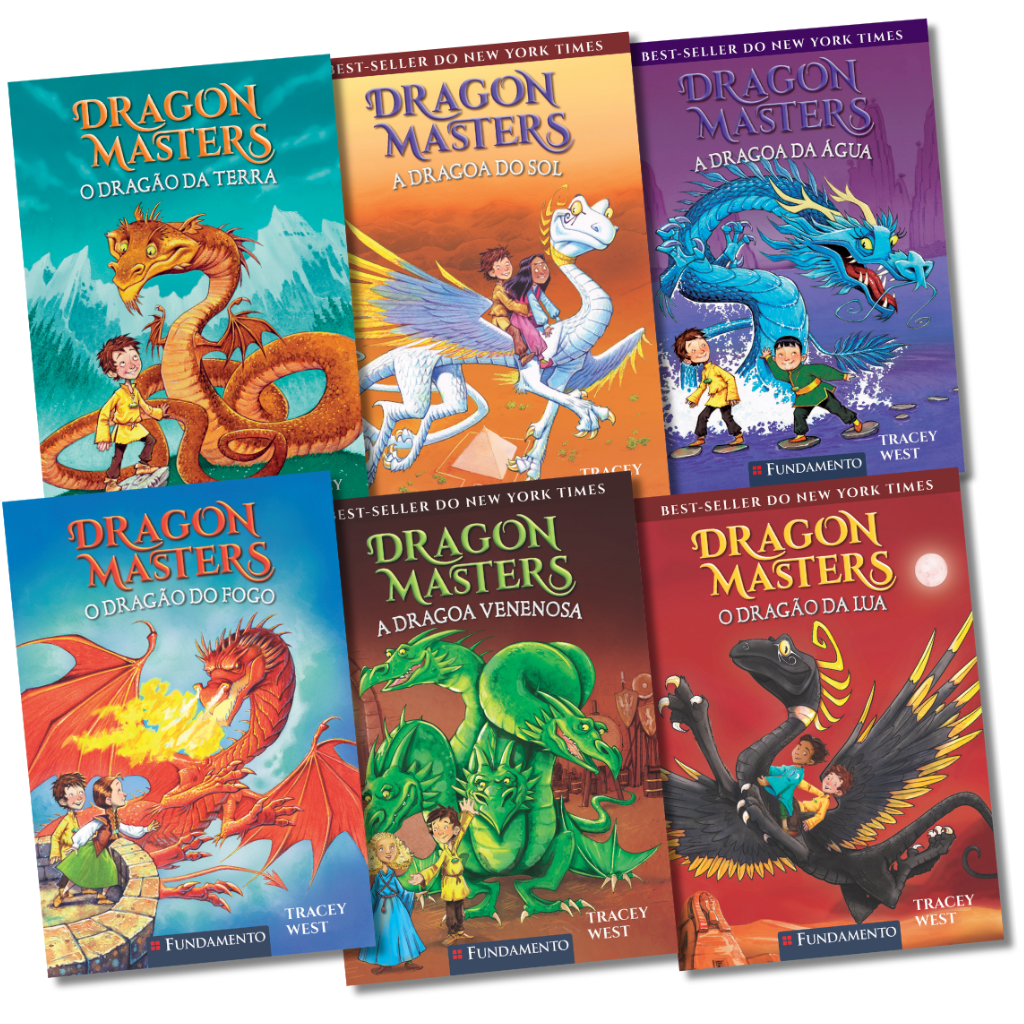 Kit Dragon Masters - 6 Livros (1 ao 6)