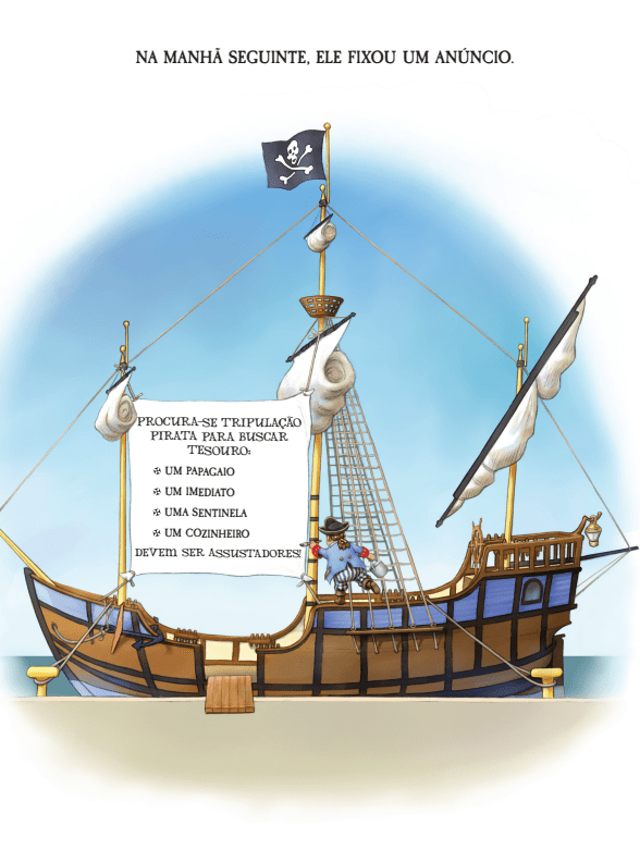 Capitão Garras de Siri - Editora Fundamento livro_infantil