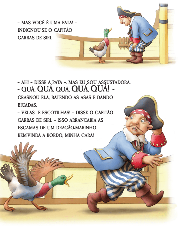 Capitão Garras de Siri - Editora Fundamento livro_infantil