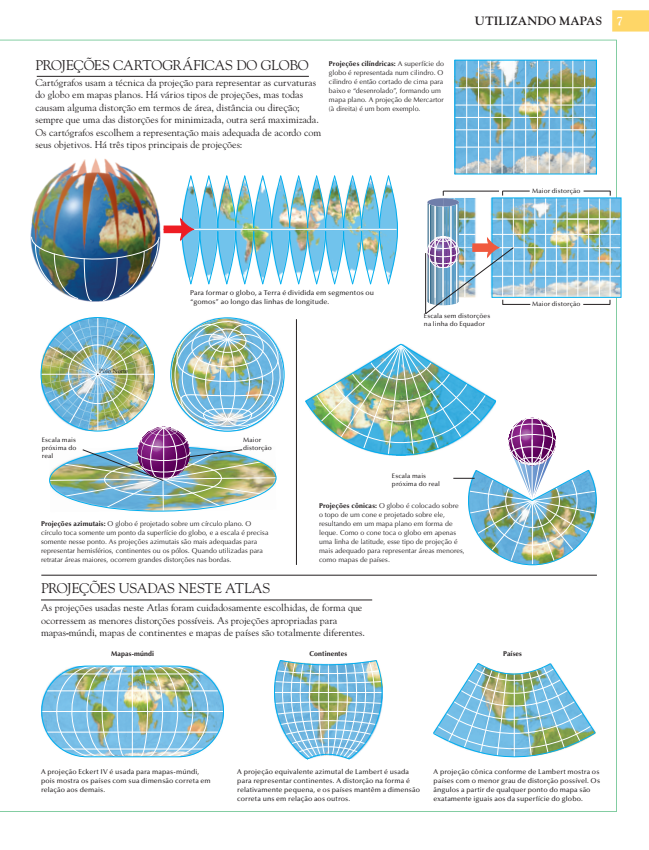 Atlas Geografico Mundial - Azul - 2° Edição