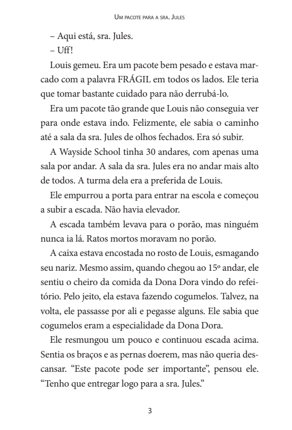 Wayside School 2 - Wayside School Está Caindo