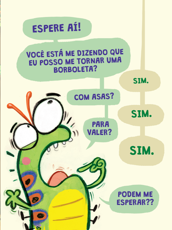 A Lagarta Muito Impaciente