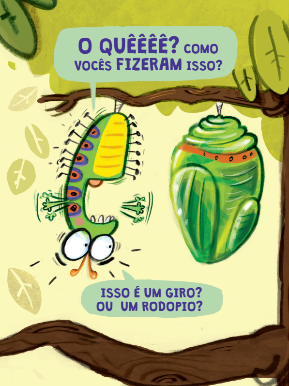 A Lagarta Muito Impaciente