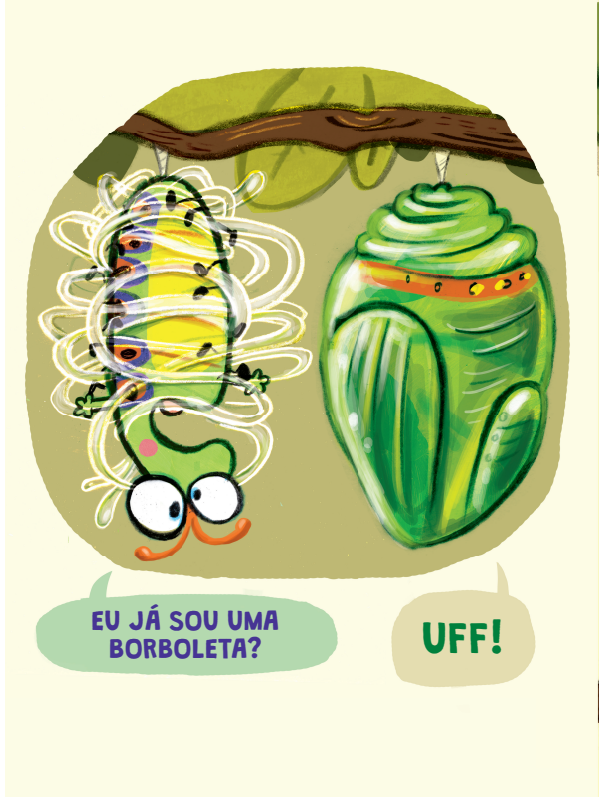 A Lagarta Muito Impaciente