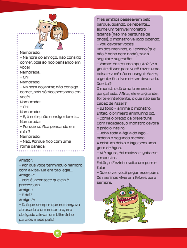 Piadas para Rachar o Bico - Vermelho