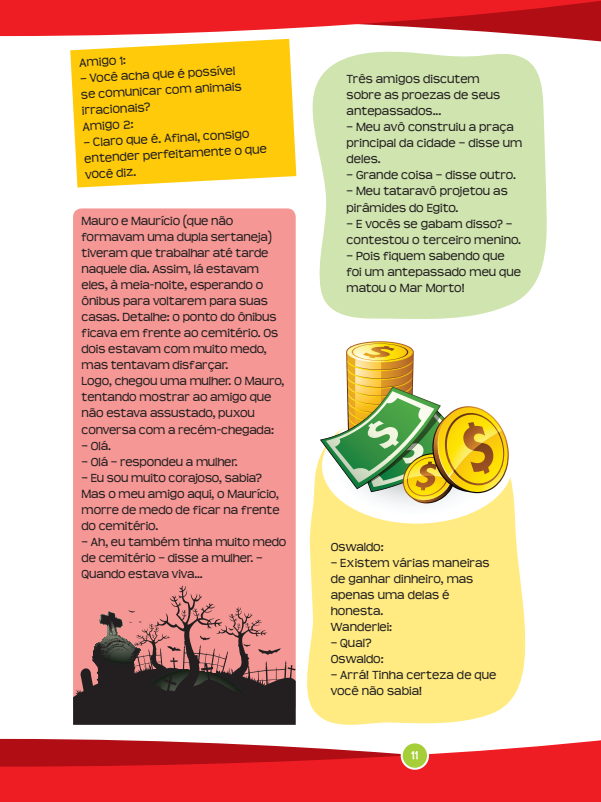 Piadas para Rachar o Bico - Vermelho