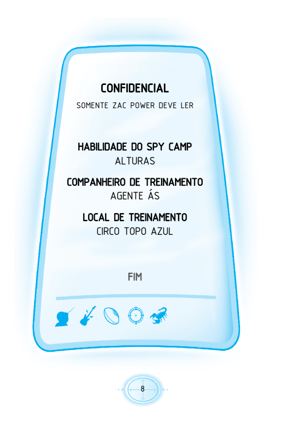 Zac Power Spy Camp - Zac Nas Alturas