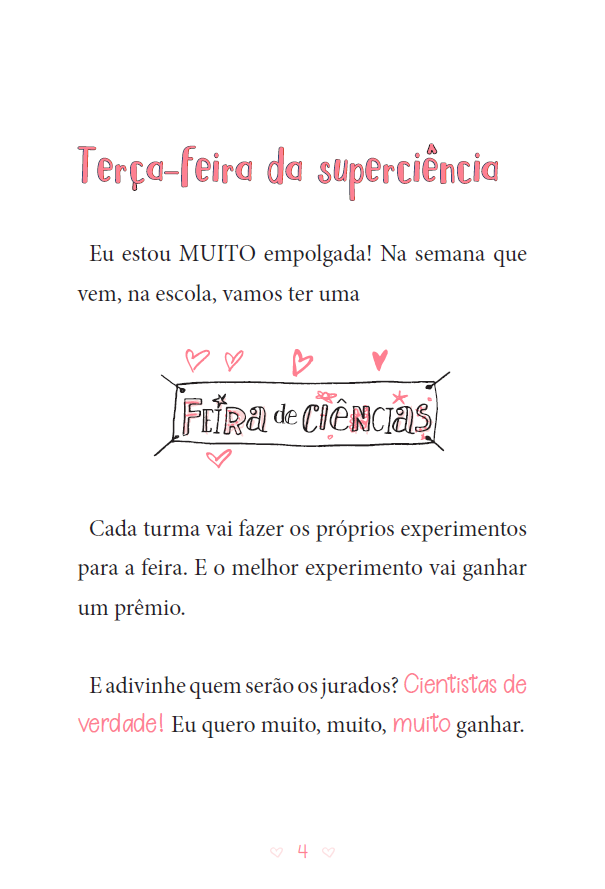 Os Desenhos Secretos de Olívia 4: Estrelas da Ciência