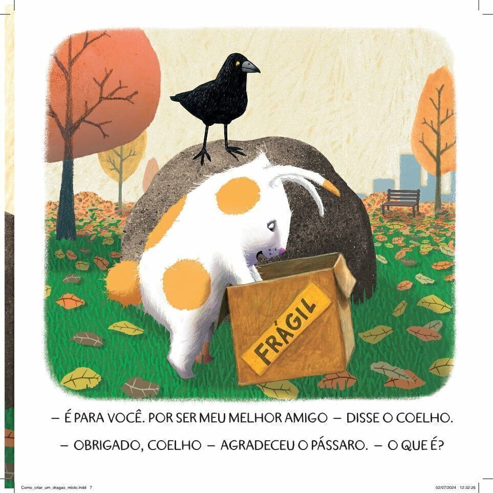 Como Criar Um Dragão - Editora Fundamento livro_infantil