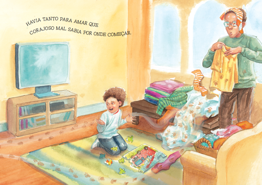 Corajoso Apaixonado - Editora Fundamento livro_infantil