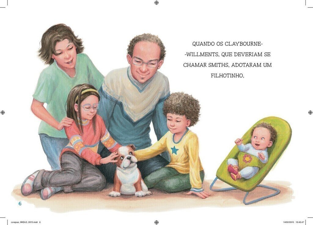 Corajoso - Editora Fundamento livro_infantil
