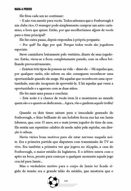 Craque de Bola - Nada a Perder - Editora Fundamento livro_infantil