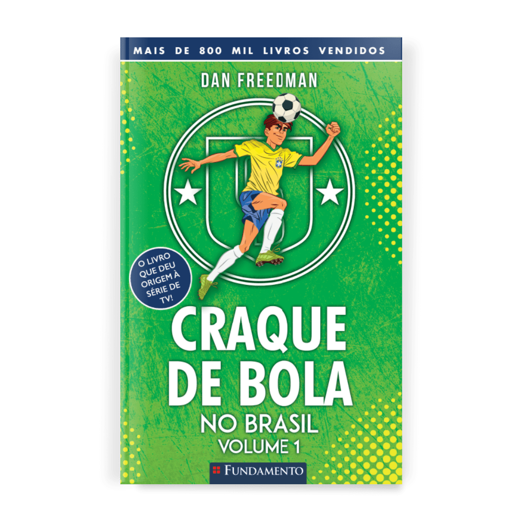 Craque de Bola no Brasil - Vol 1 - Editora Fundamento livro_infantil