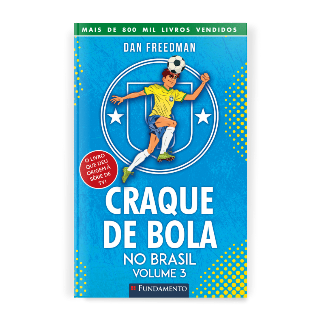 Craque de Bola no Brasil - Vol 3 - Editora Fundamento livro_infantil